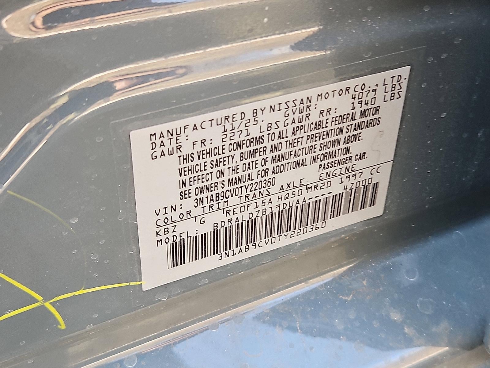 2026 Nissan Sentra SV