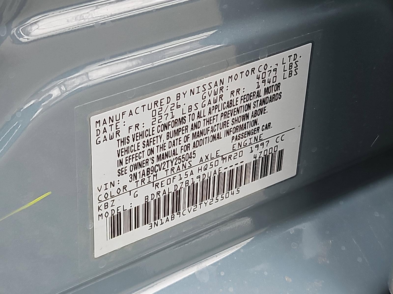 2026 Nissan Sentra SV