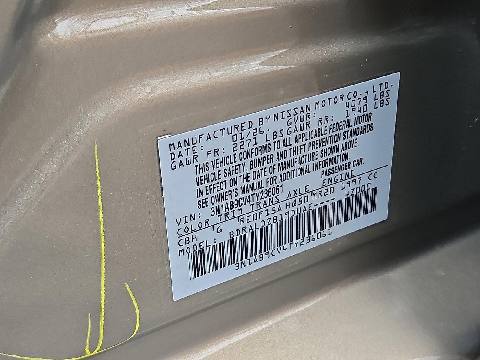 2026 Nissan Sentra SV