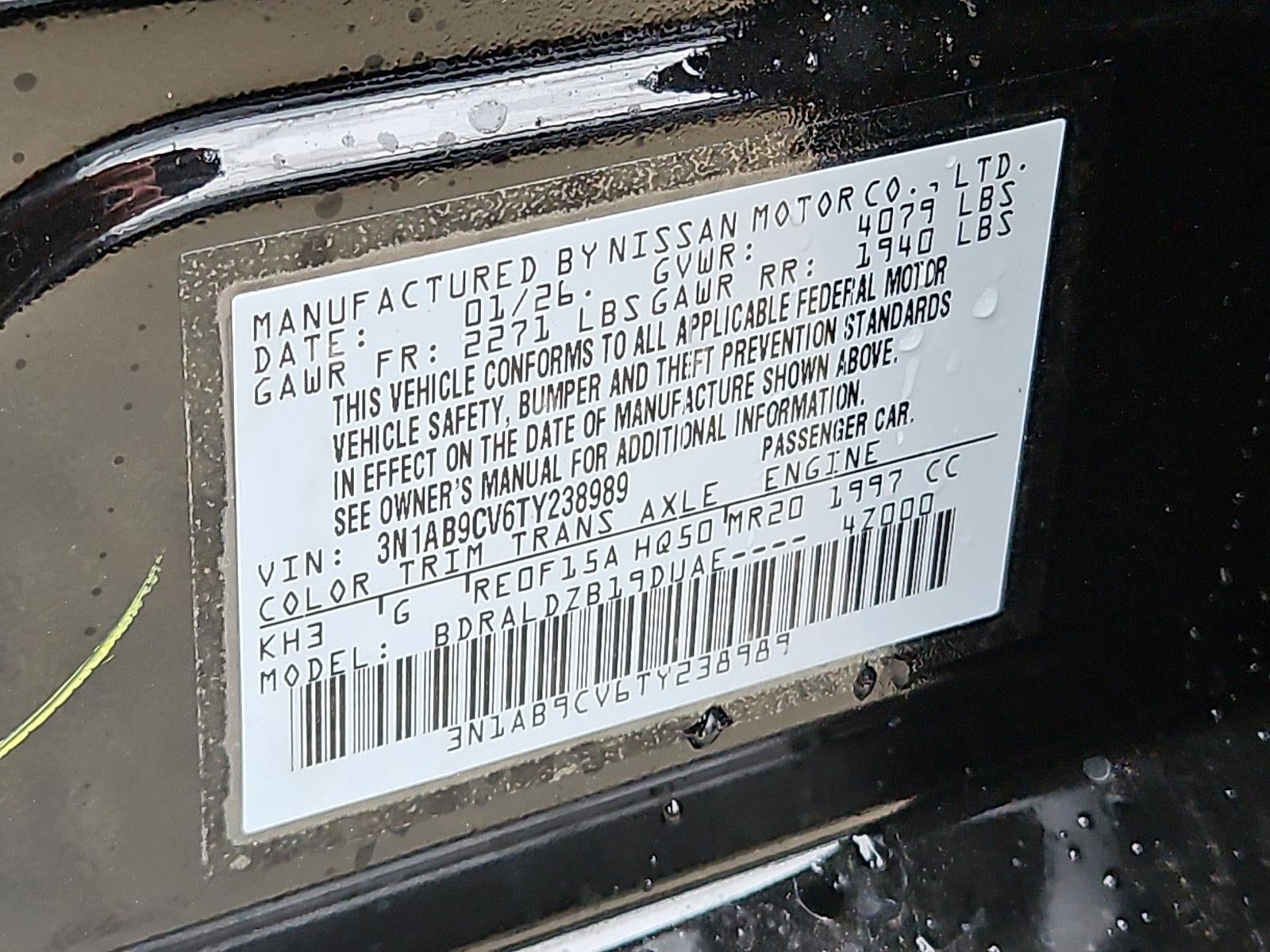 2026 Nissan Sentra SV