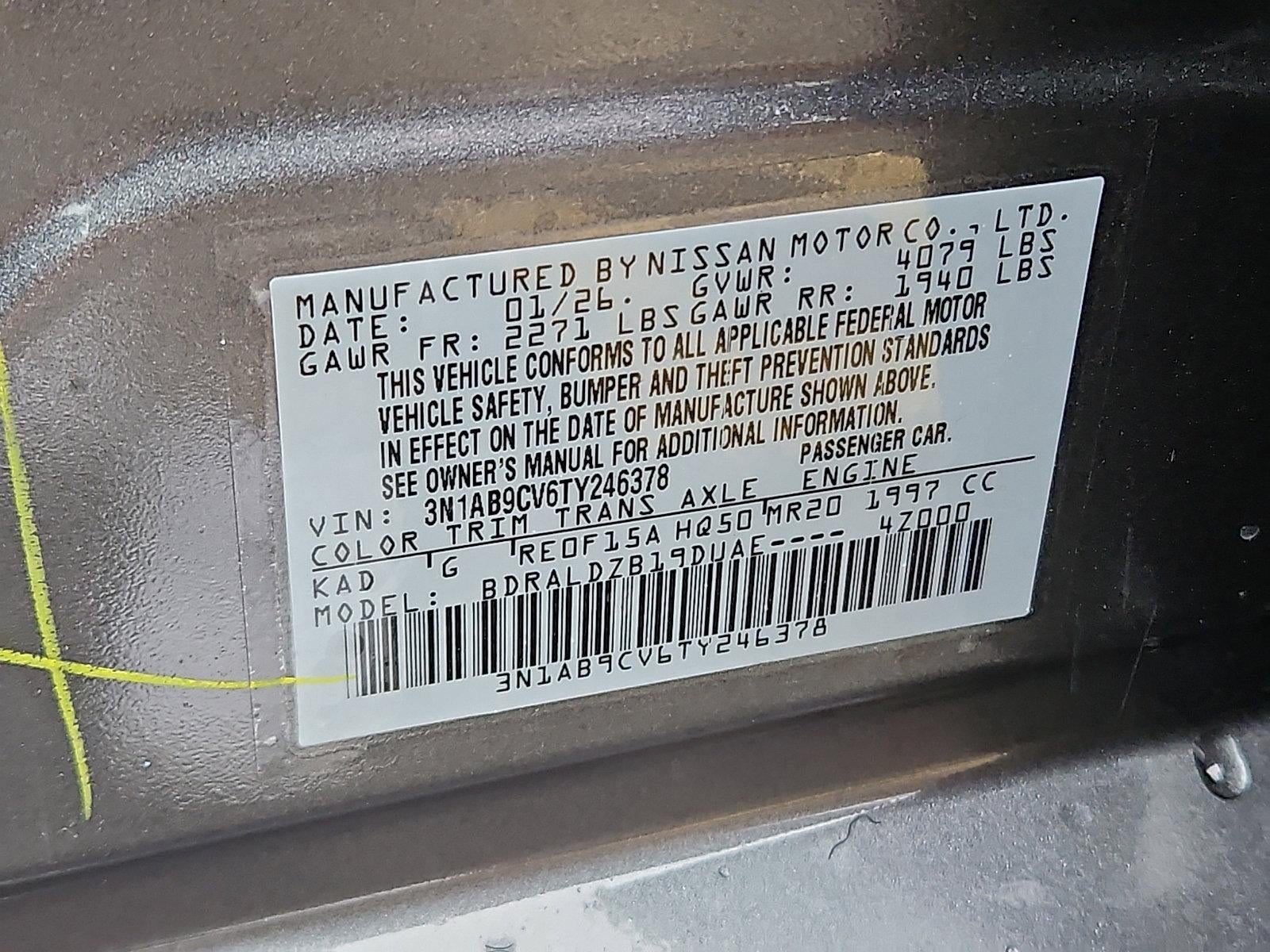 2026 Nissan Sentra SV