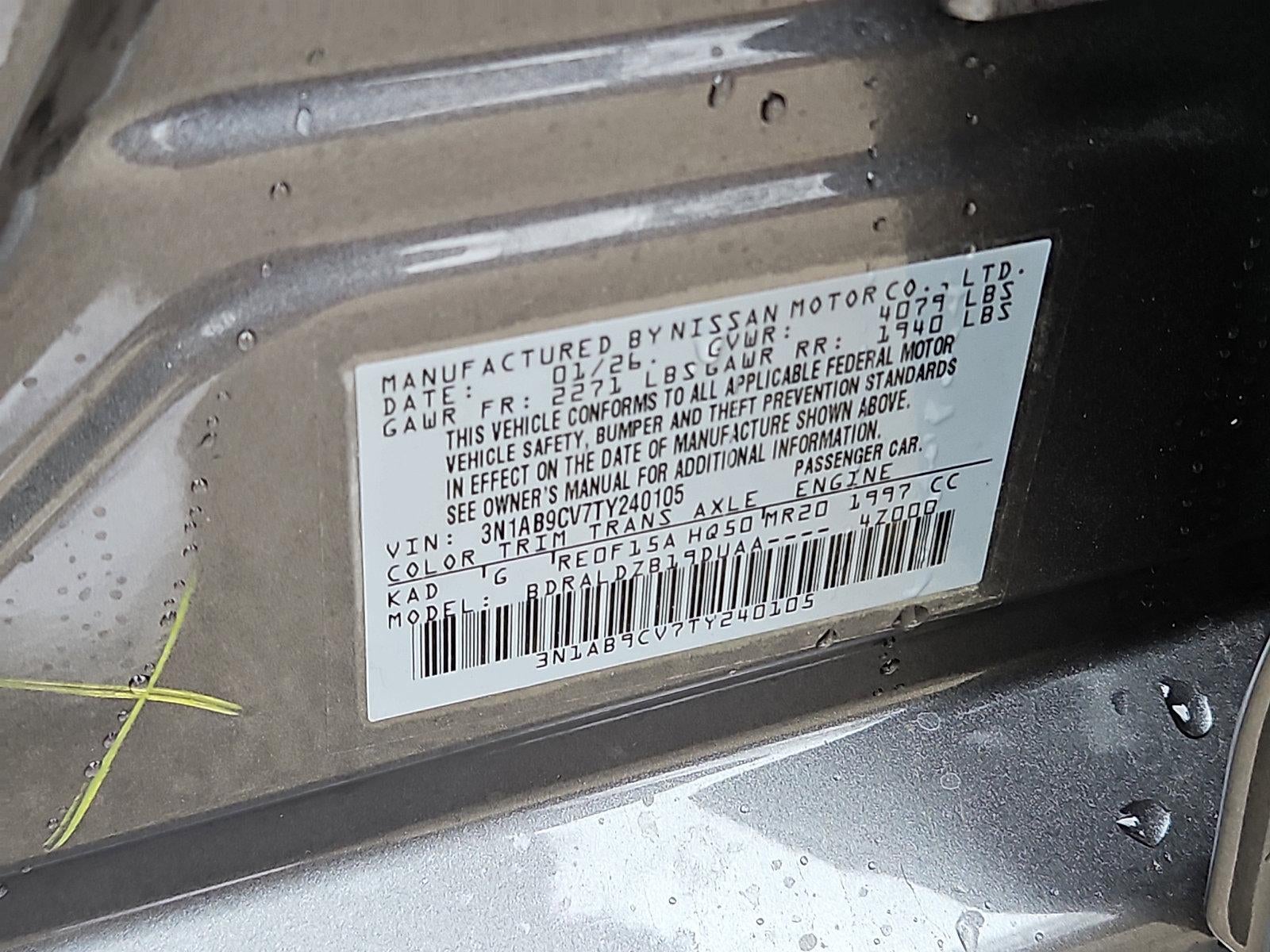 2026 Nissan Sentra SV