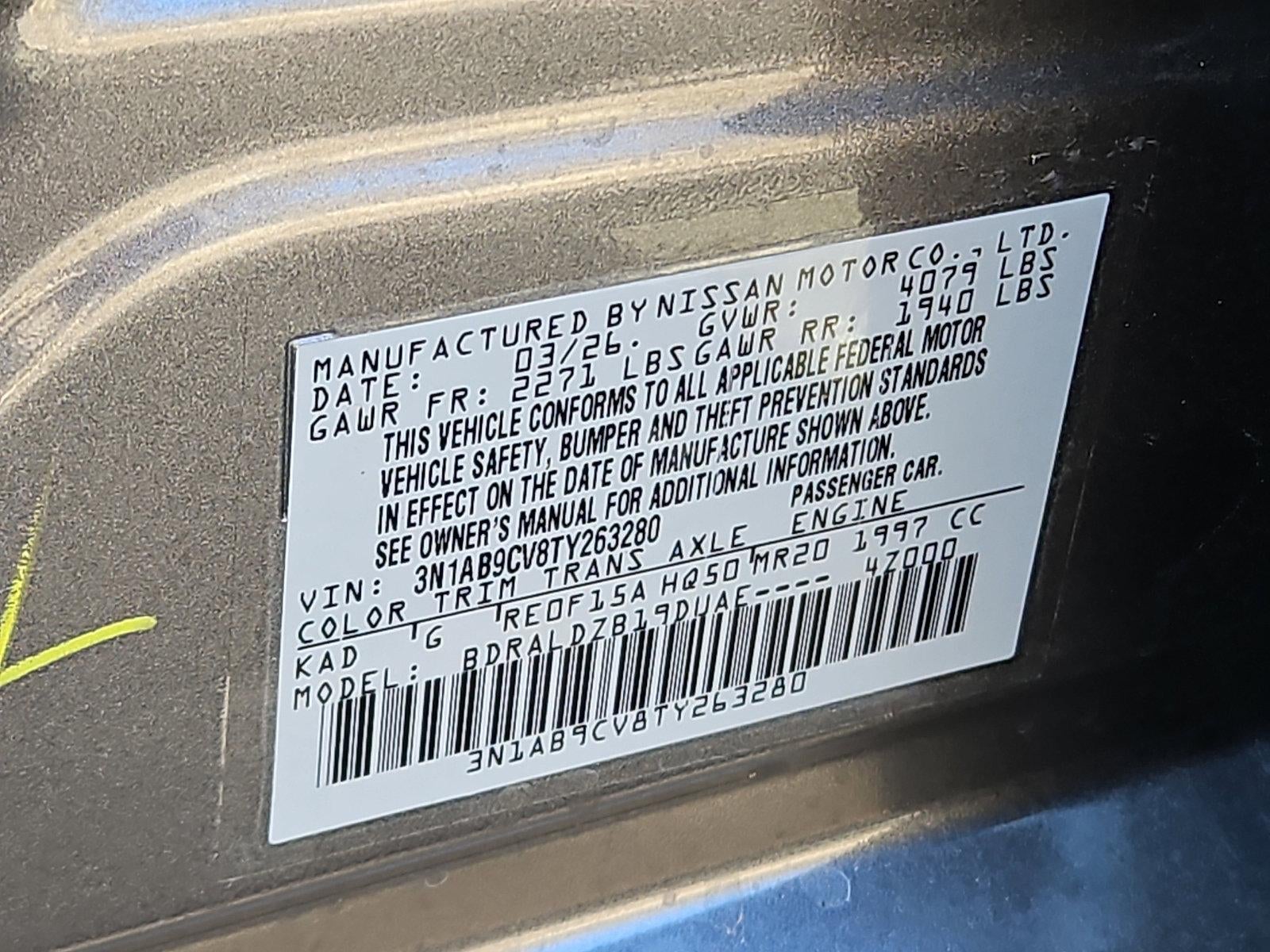 2026 Nissan Sentra SV