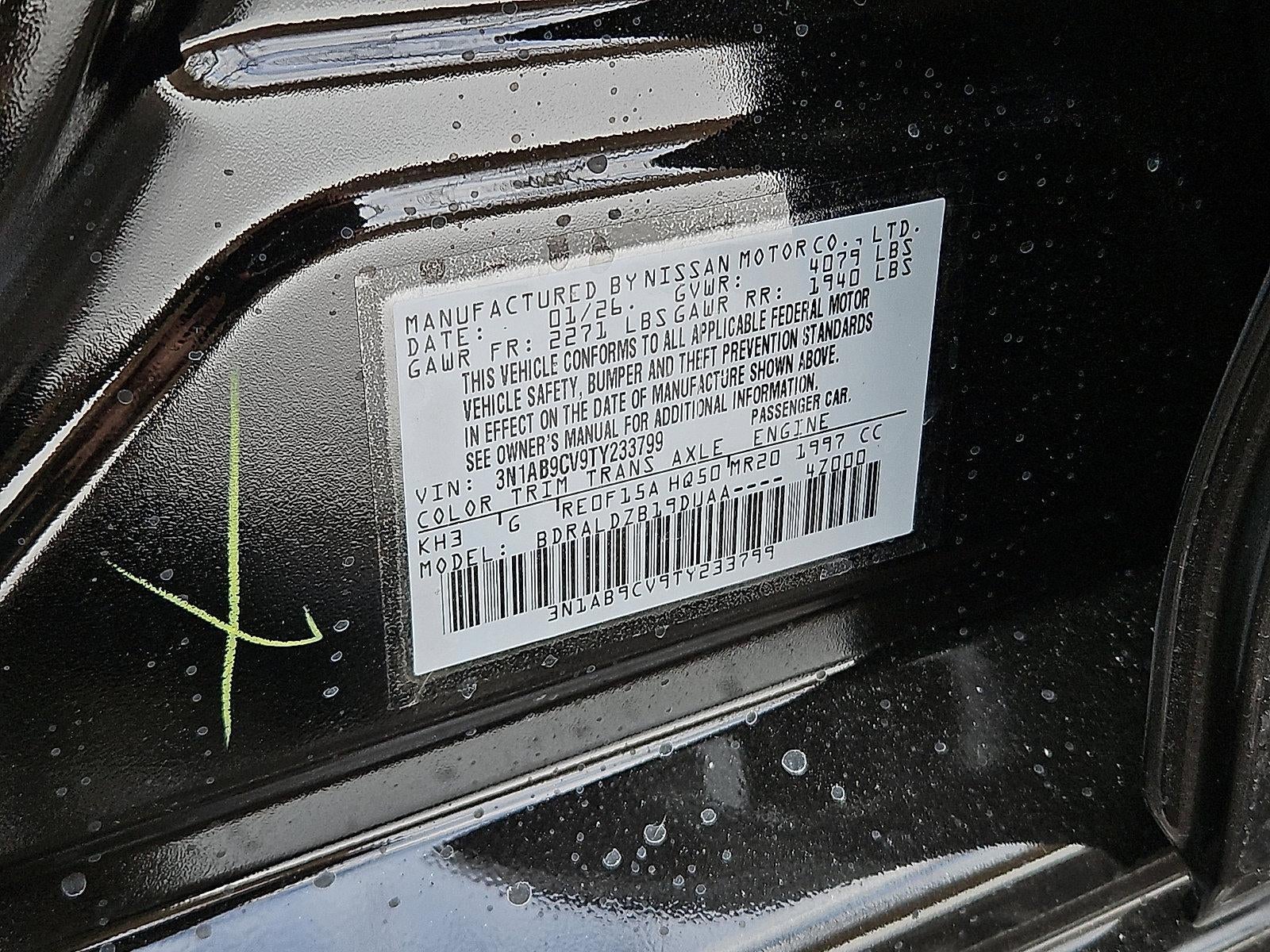 2026 Nissan Sentra SV