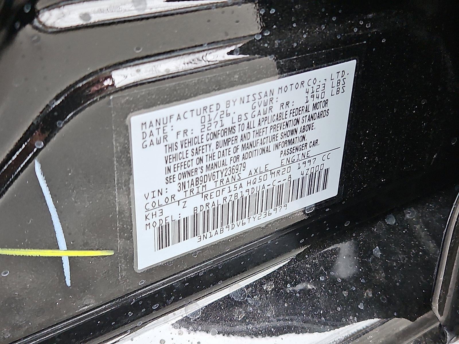 2026 Nissan Sentra SR