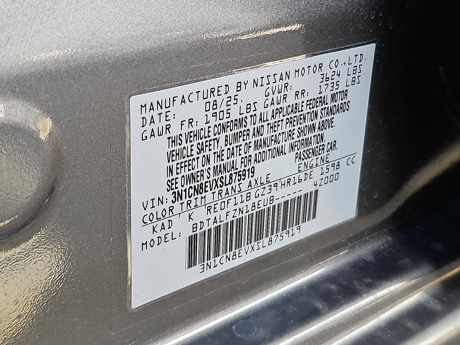 2025 Nissan Versa SV