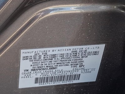 2027 Nissan Kicks SV
