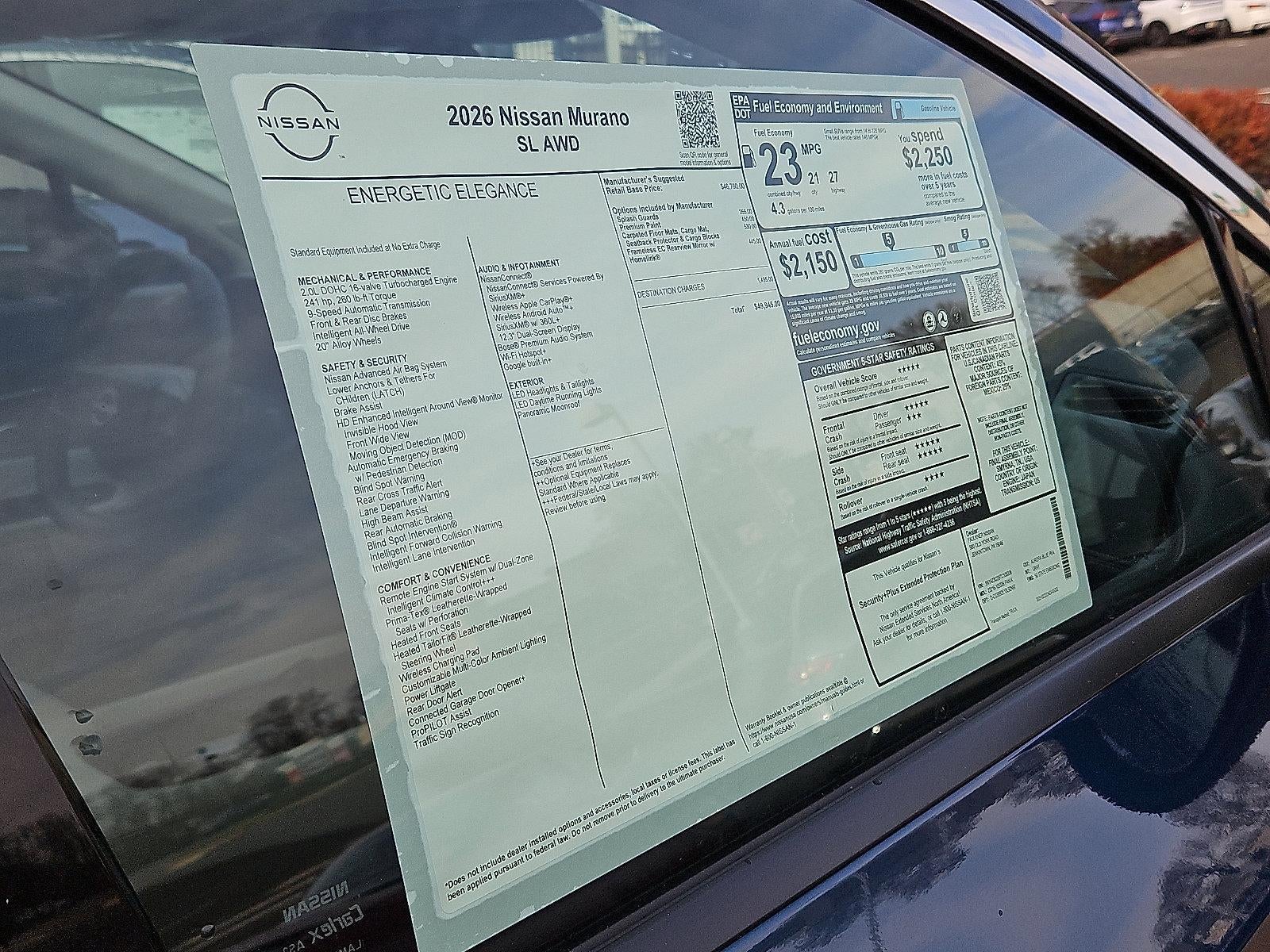 2026 Nissan Murano SL