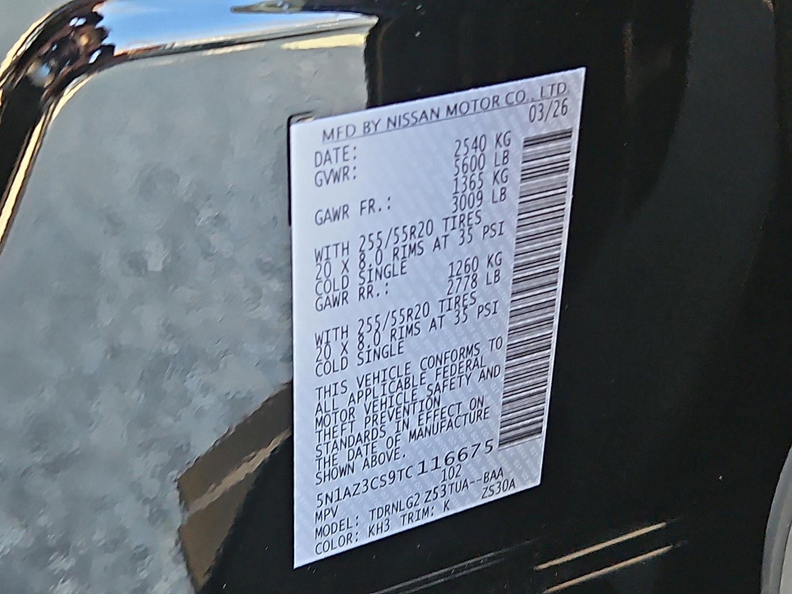 2026 Nissan Murano AWD SL