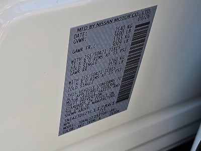 2026 Nissan Murano Platinum