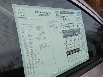 2026 Nissan Murano Platinum