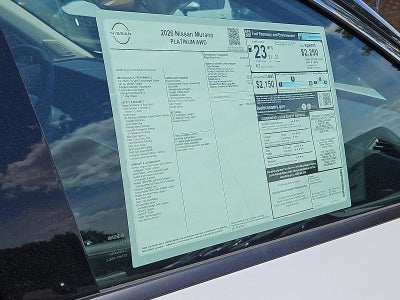 2026 Nissan Murano Platinum