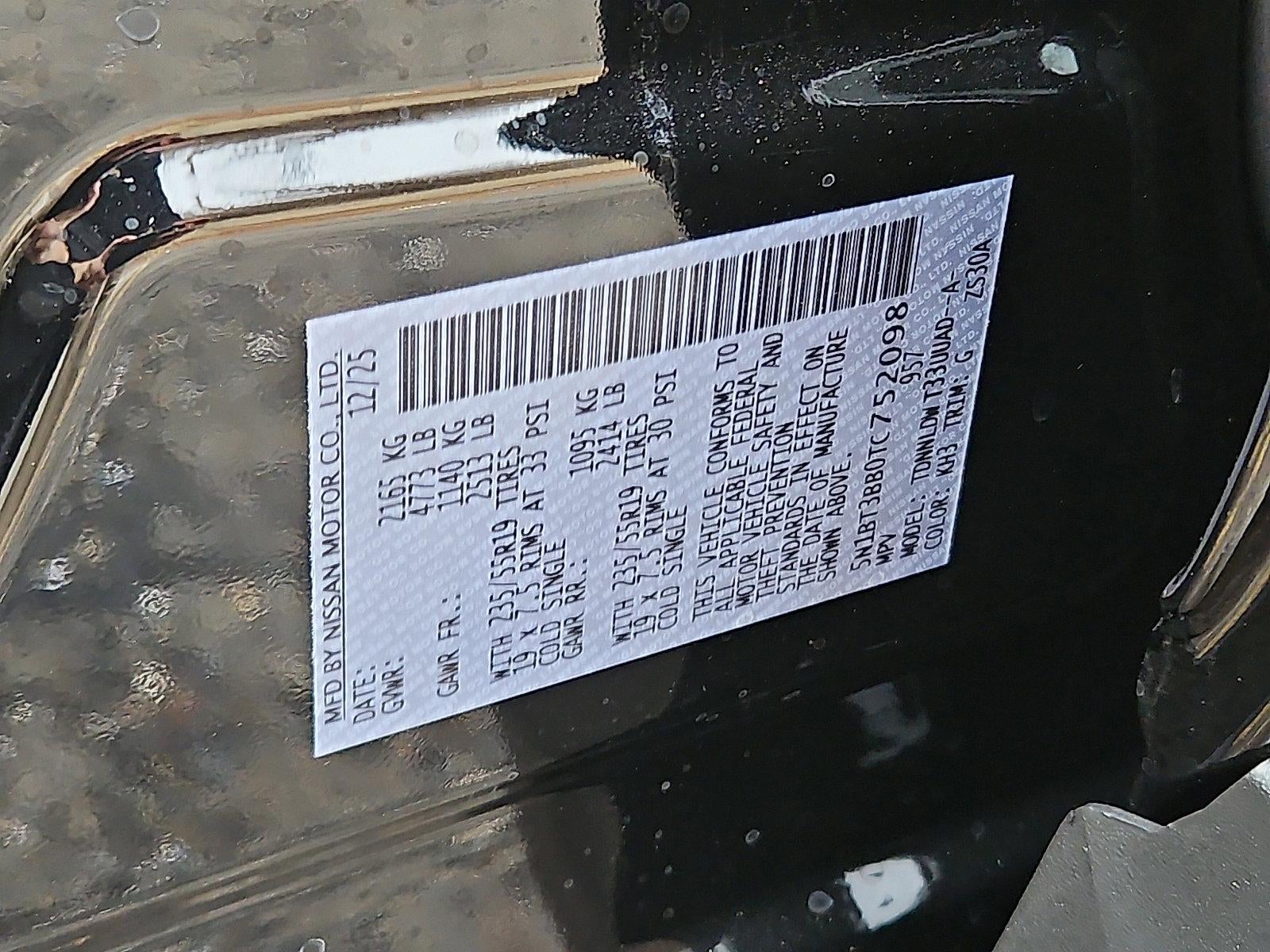 2026 Nissan N/A Dark Armor™