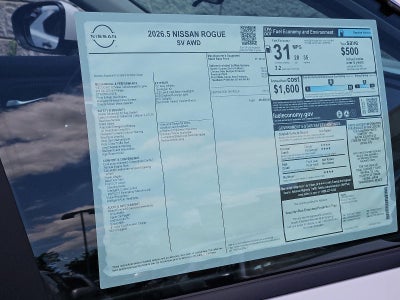 2026 Nissan Rogue SV