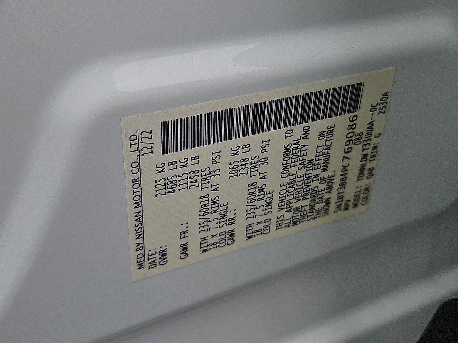 2023 Nissan Rogue SV