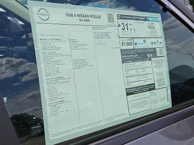 2026 Nissan Rogue SV