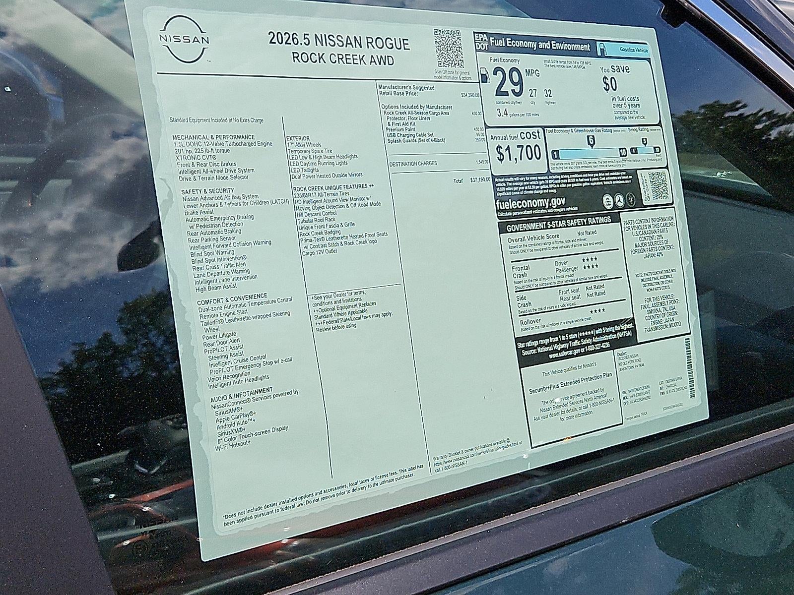 2026 Nissan Rogue Rock Creek®