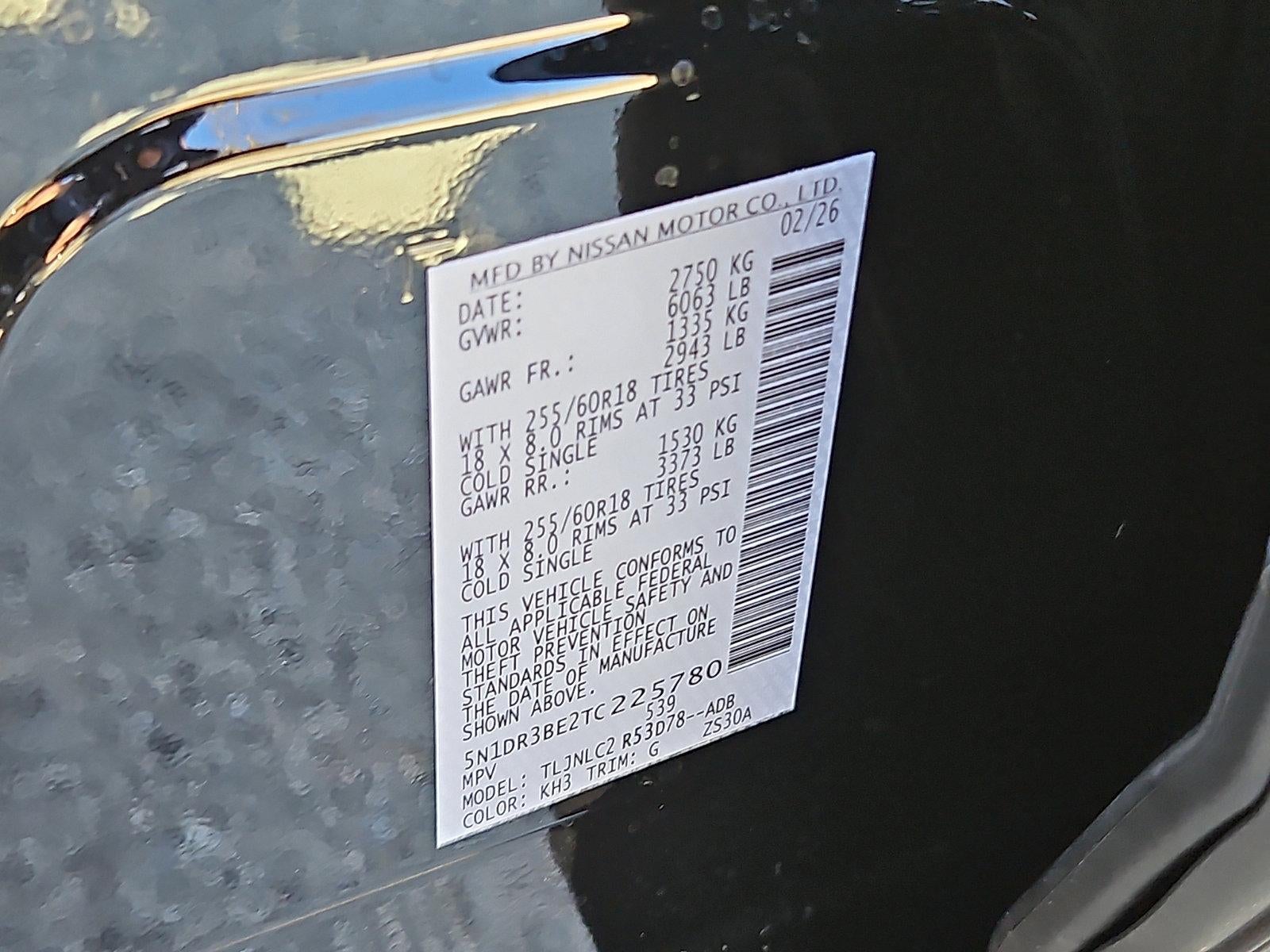 2026 Nissan Pathfinder SV