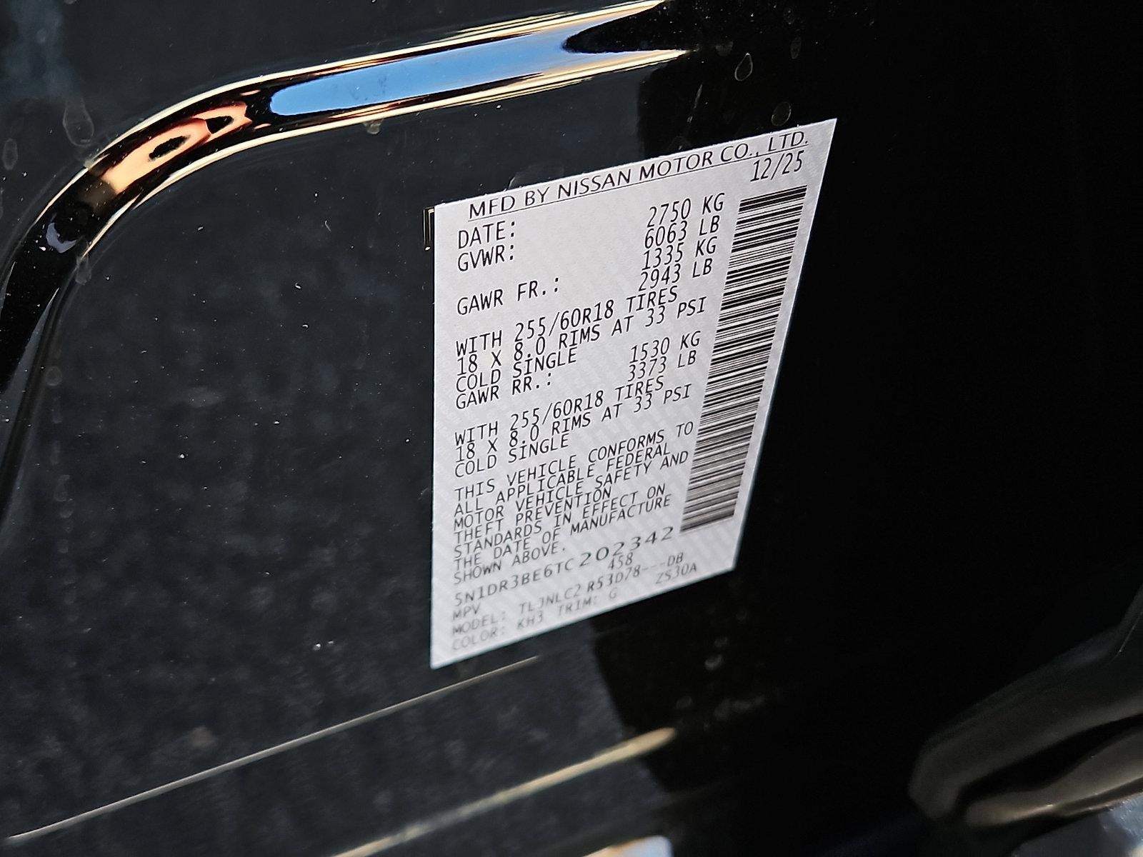 2026 Nissan Pathfinder SV