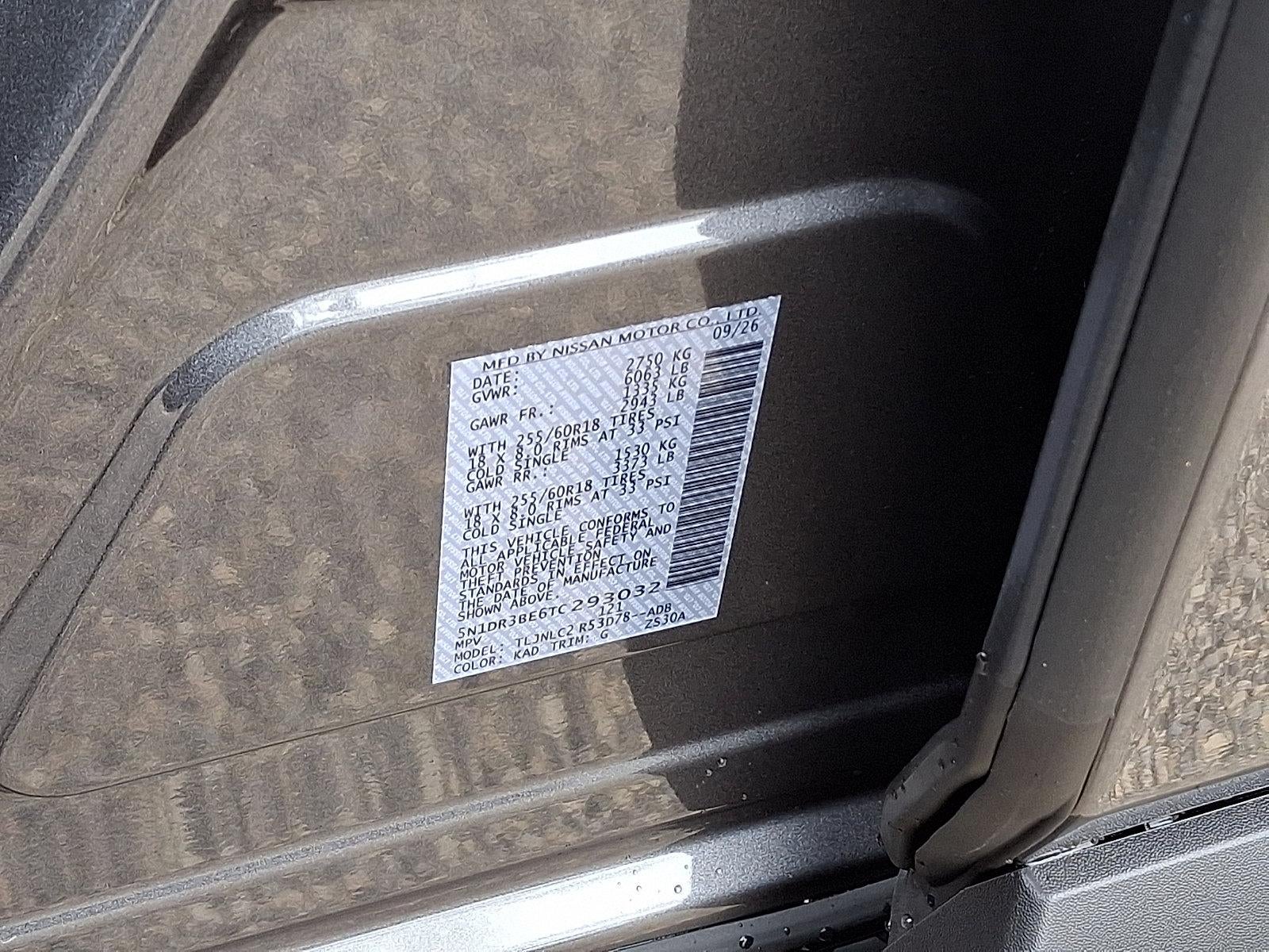 2026 Nissan Pathfinder SV