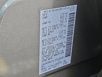 2026 Nissan Pathfinder SV