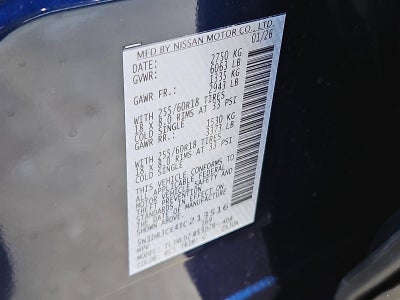 2026 Nissan Pathfinder SL