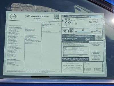 2026 Nissan Pathfinder SL