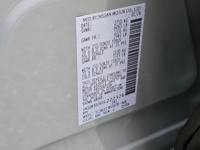 2026 Nissan Pathfinder Platinum