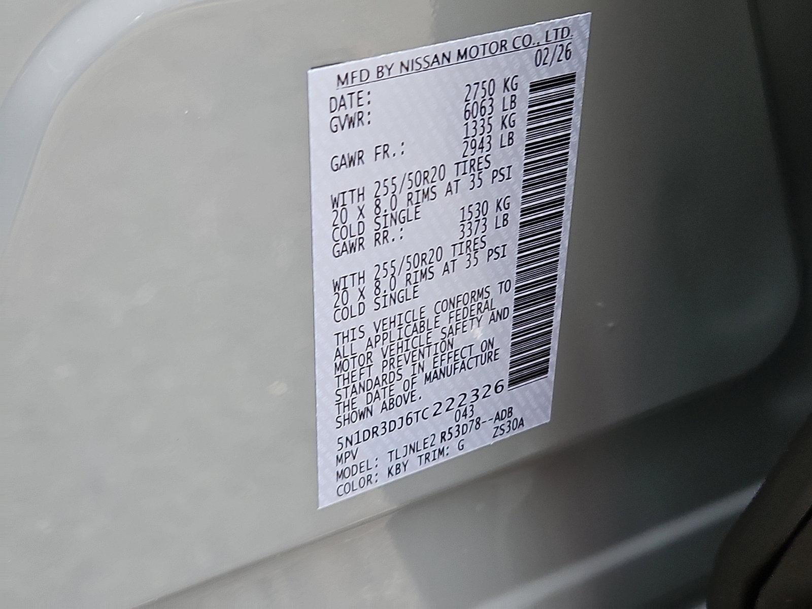 2026 Nissan Pathfinder Platinum