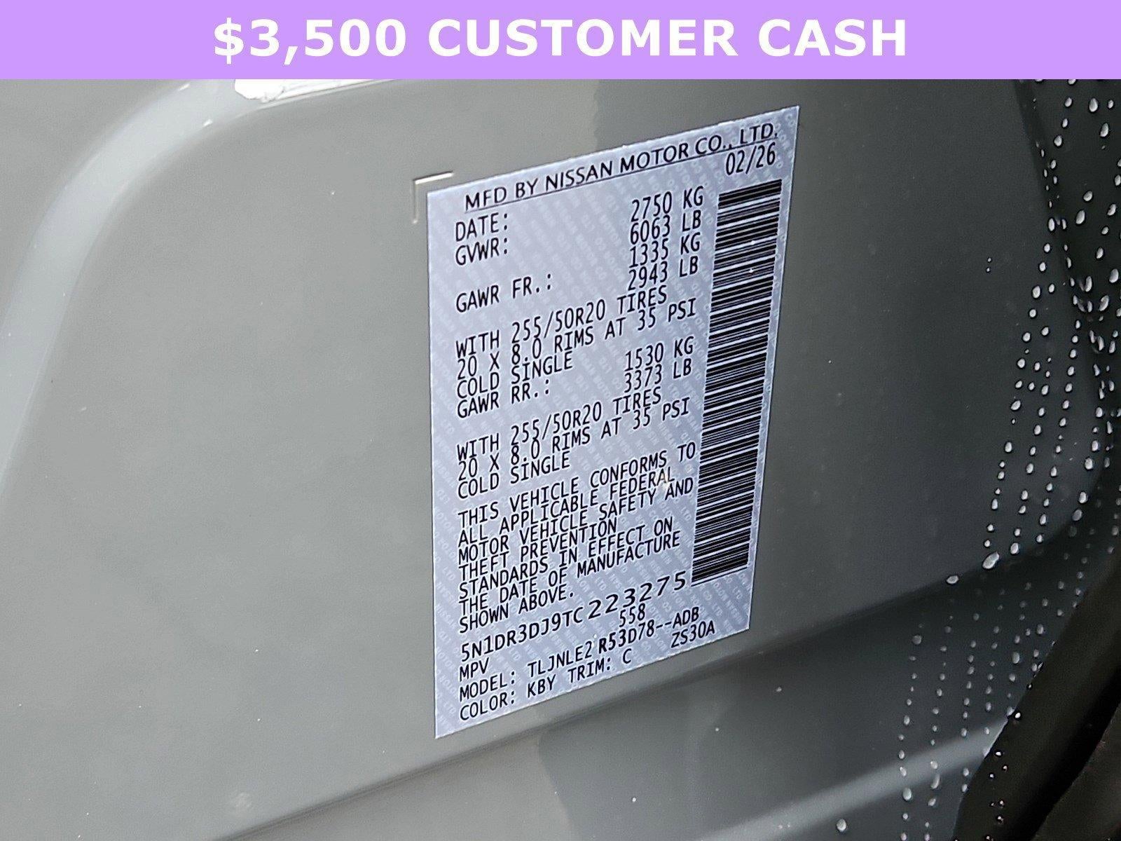 2026 Nissan Pathfinder Platinum