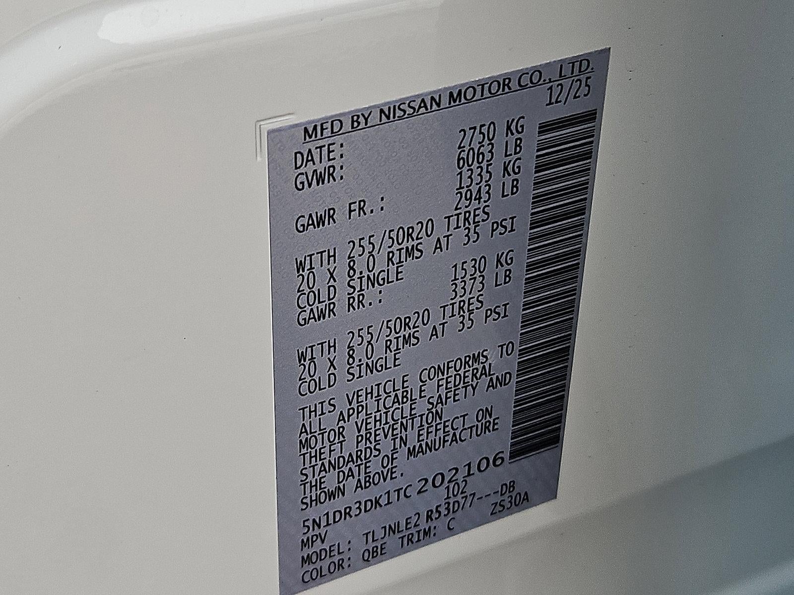 2026 Nissan Pathfinder Platinum 4WD