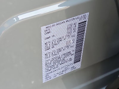 2026 Nissan Pathfinder Platinum