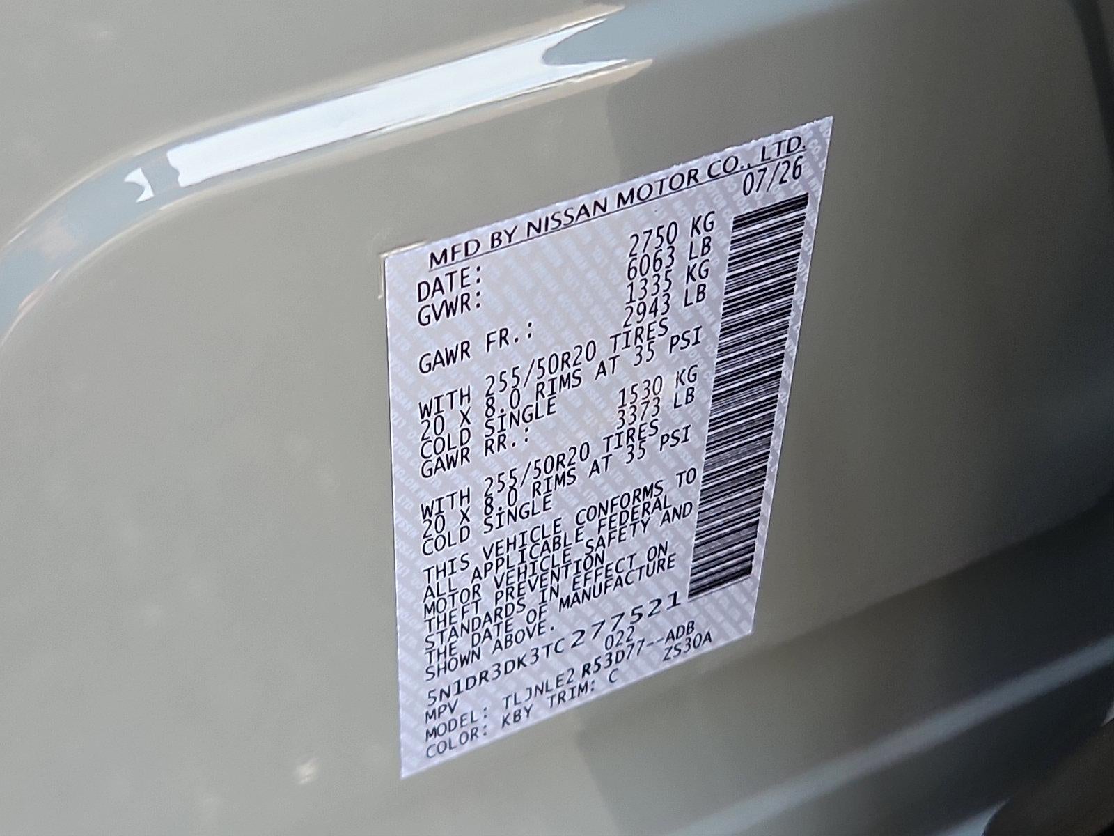2026 Nissan Pathfinder Platinum