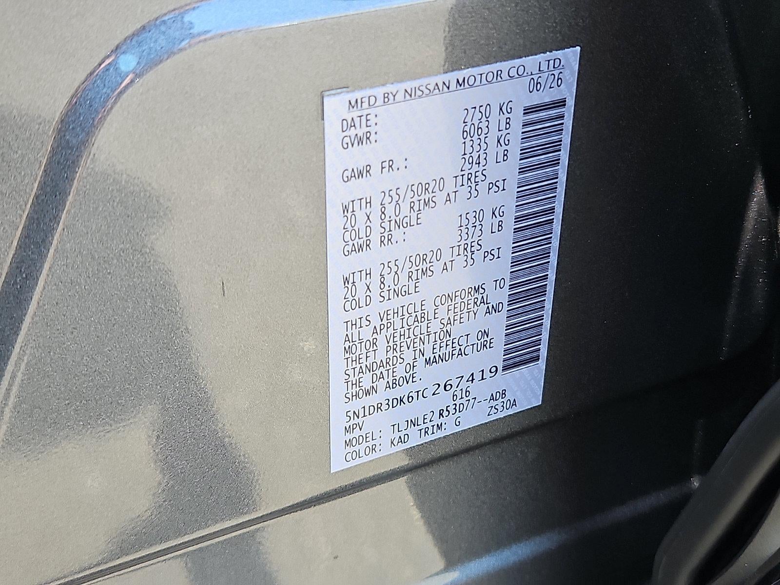 2026 Nissan Pathfinder Platinum