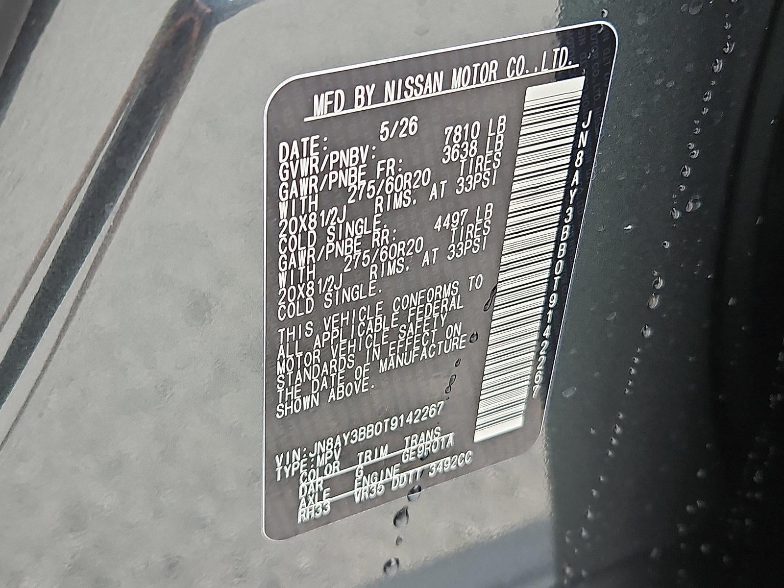2026 Nissan Armada SL