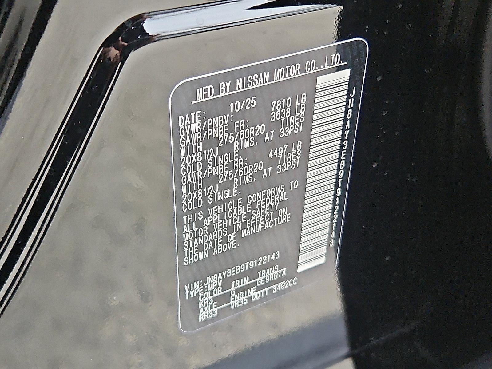 2026 Nissan Armada Platinum