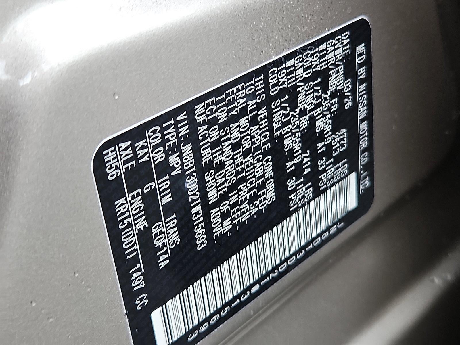 2026 Nissan Rogue 2026.5 AWD Platinum