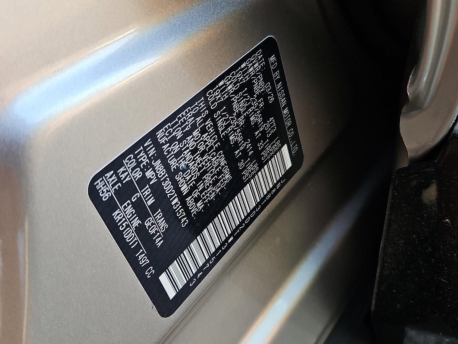 2026 Nissan Rogue 2026.5 AWD Platinum