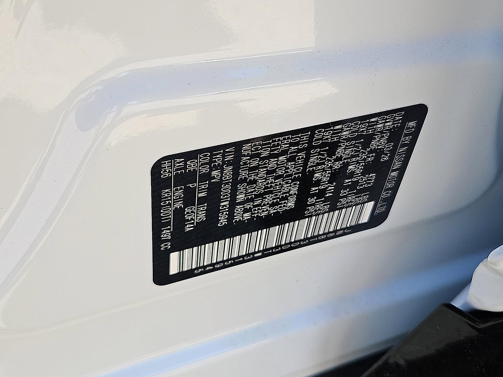 2026 Nissan Rogue 2026.5 AWD Platinum