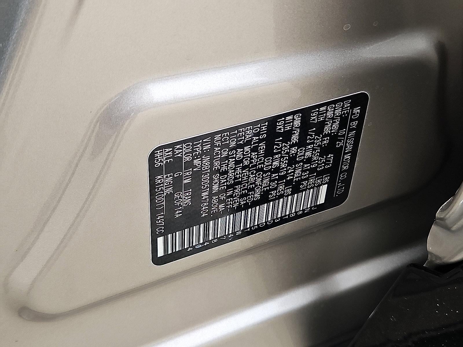 2026 Nissan Rogue Platinum