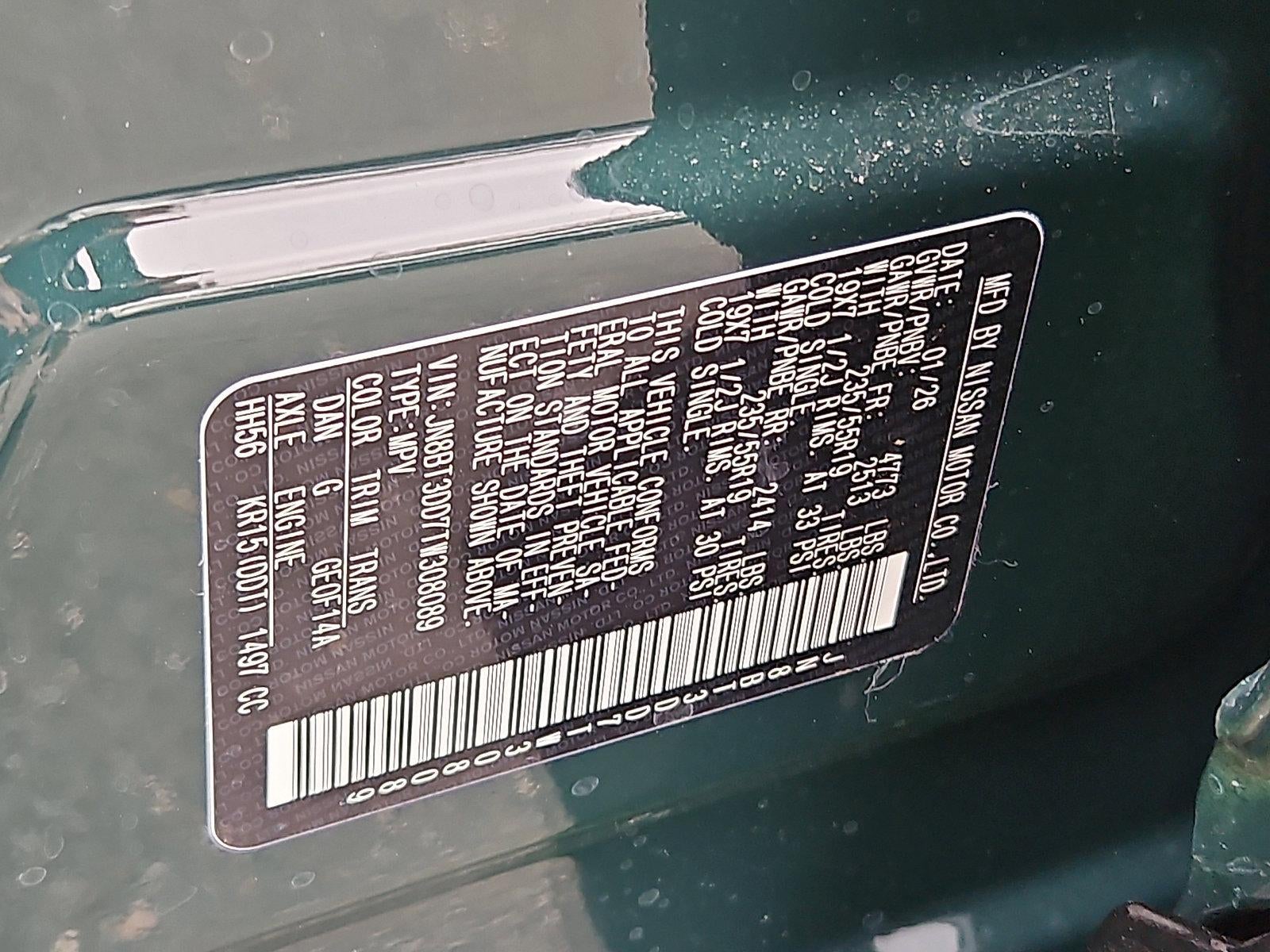 2026 Nissan Rogue 2026.5 AWD Platinum