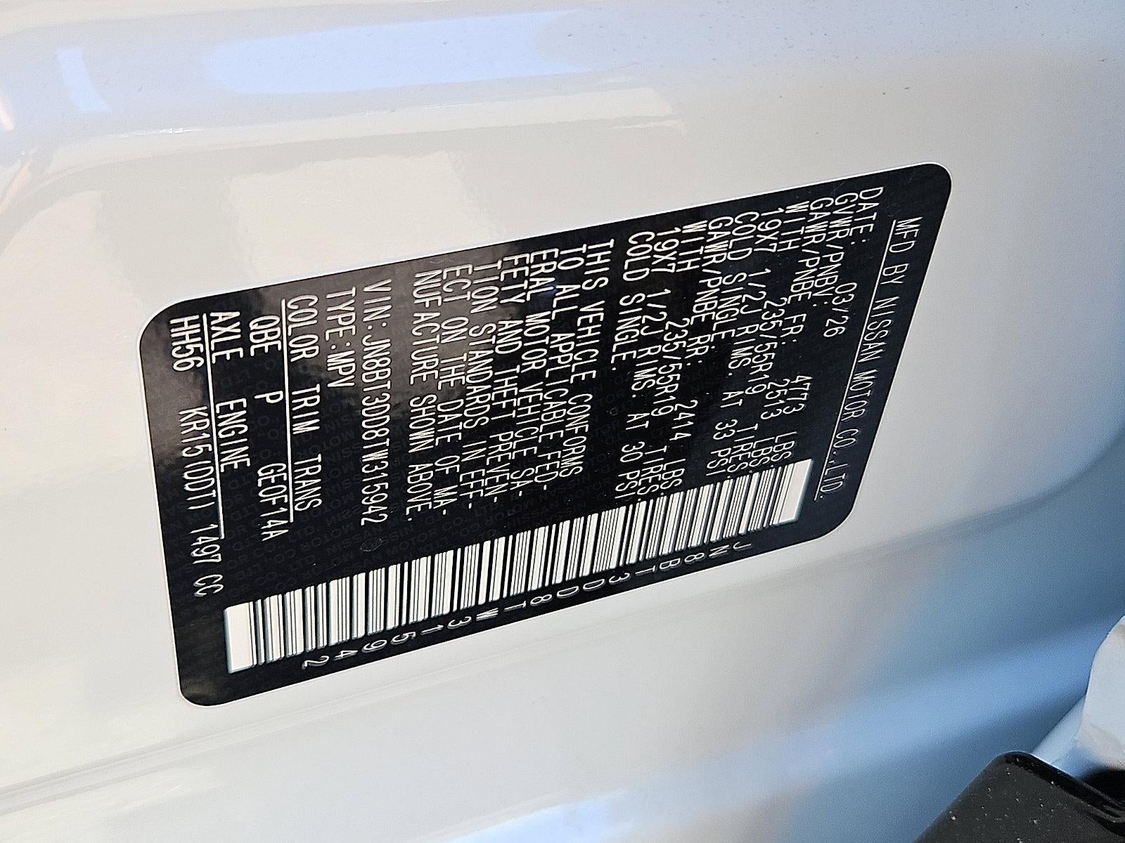 2026 Nissan Rogue 2026.5 AWD Platinum
