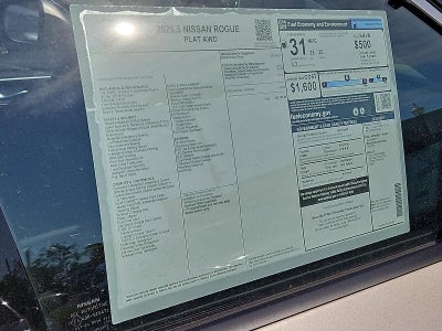 2026 Nissan Rogue Platinum