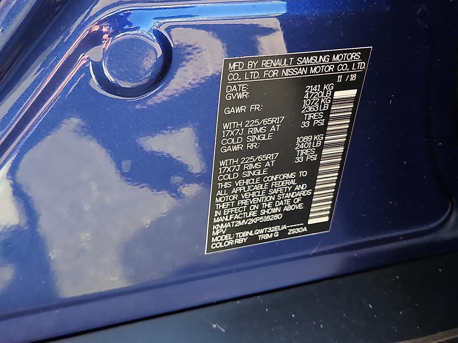 2019 Nissan Rogue SV