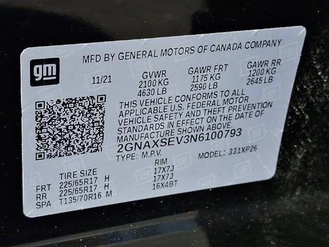 2022 Chevrolet Equinox LS