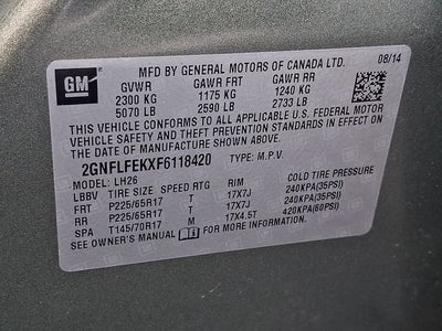 2015 Chevrolet Equinox LT