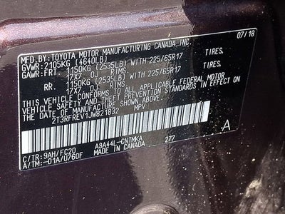 2018 Toyota RAV4 XLE