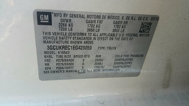 2014 Chevrolet Silverado 1500 LT