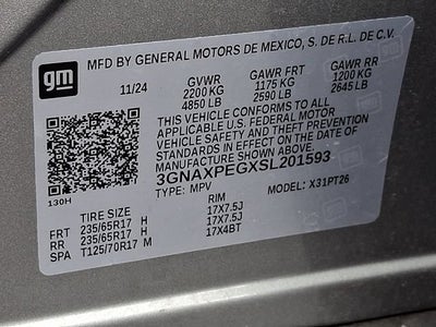 2025 Chevrolet Equinox LT