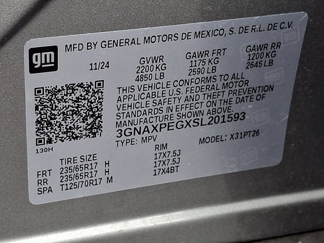 2025 Chevrolet Equinox LT